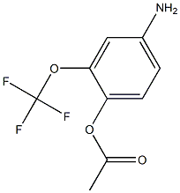 1-(4-Amino-2-trifluoromethoxy-phenyl)-acetic acid Struktur