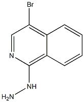 1-(4-bromoisoquinolin-1-yl)hydrazine Struktur