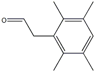 2-(2,3,5,6-tetramethylphenyl)acetaldehyde Struktur