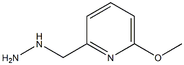 2-(hydrazinylmethyl)-6-methoxypyridine Struktur