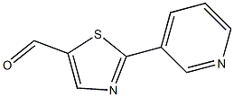 2-(pyridin-3-yl)thiazole-5-carbaldehyde Struktur