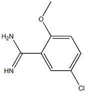 5-chloro-2-methoxybenzamidine Struktur