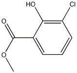 methyl 3-chloro-2-hydroxybenzoate Struktur