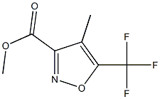 methyl 4-methyl-5-(trifluoromethyl)isoxazole-3-carboxylate Struktur