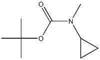 tert-butyl cyclopropylmethylcarbamate Struktur