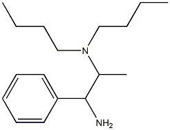 (1-amino-1-phenylpropan-2-yl)dibutylamine Struktur