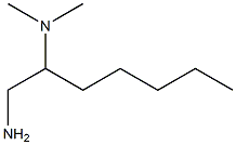 (1-aminoheptan-2-yl)dimethylamine Struktur