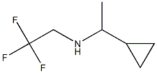 (1-cyclopropylethyl)(2,2,2-trifluoroethyl)amine Struktur