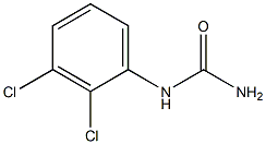 (2,3-dichlorophenyl)urea Struktur