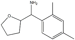 (2,4-dimethylphenyl)(oxolan-2-yl)methanamine Struktur