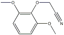 (2,6-dimethoxyphenoxy)acetonitrile Struktur