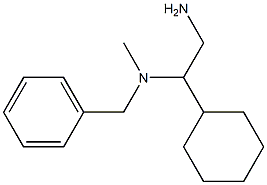 (2-amino-1-cyclohexylethyl)(benzyl)methylamine Struktur