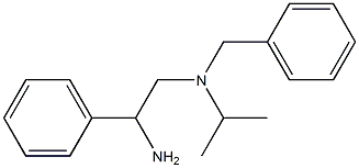 (2-amino-2-phenylethyl)(benzyl)propan-2-ylamine Struktur