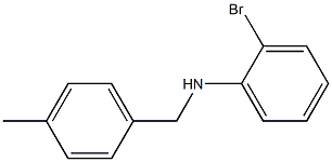 (2-bromophenyl)(4-methylphenyl)methylamine Struktur