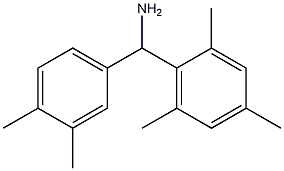 (3,4-dimethylphenyl)(2,4,6-trimethylphenyl)methanamine Struktur