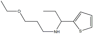 (3-ethoxypropyl)[1-(thiophen-2-yl)propyl]amine Struktur