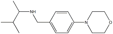 (3-methylbutan-2-yl)({[4-(morpholin-4-yl)phenyl]methyl})amine Struktur