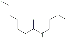 (3-methylbutyl)(octan-2-yl)amine Struktur