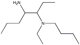 (4-aminoheptan-3-yl)(butyl)ethylamine Struktur