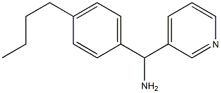 (4-butylphenyl)(pyridin-3-yl)methanamine Struktur