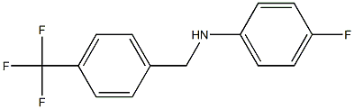 (4-fluorophenyl)[4-(trifluoromethyl)phenyl]methylamine Struktur