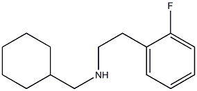 (cyclohexylmethyl)[2-(2-fluorophenyl)ethyl]amine Struktur