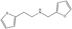 (furan-2-ylmethyl)[2-(thiophen-2-yl)ethyl]amine Struktur