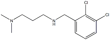 [(2,3-dichlorophenyl)methyl][3-(dimethylamino)propyl]amine Struktur