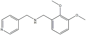 [(2,3-dimethoxyphenyl)methyl](pyridin-4-ylmethyl)amine Struktur