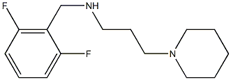 [(2,6-difluorophenyl)methyl][3-(piperidin-1-yl)propyl]amine Struktur