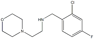 [(2-chloro-4-fluorophenyl)methyl][2-(morpholin-4-yl)ethyl]amine Struktur