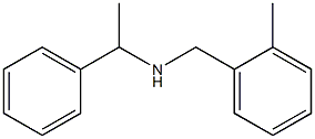 [(2-methylphenyl)methyl](1-phenylethyl)amine Struktur