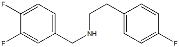 [(3,4-difluorophenyl)methyl][2-(4-fluorophenyl)ethyl]amine Struktur