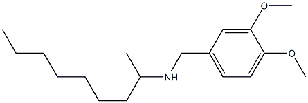 [(3,4-dimethoxyphenyl)methyl](nonan-2-yl)amine Struktur