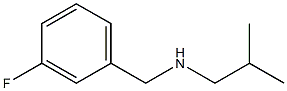 [(3-fluorophenyl)methyl](2-methylpropyl)amine Struktur