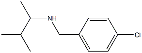 [(4-chlorophenyl)methyl](3-methylbutan-2-yl)amine Struktur