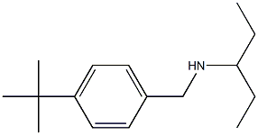 [(4-tert-butylphenyl)methyl](pentan-3-yl)amine Struktur