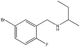 [(5-bromo-2-fluorophenyl)methyl](butan-2-yl)amine Struktur