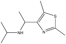 [1-(2,5-dimethyl-1,3-thiazol-4-yl)ethyl](propan-2-yl)amine Struktur