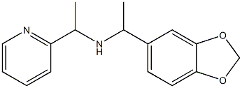 [1-(2H-1,3-benzodioxol-5-yl)ethyl][1-(pyridin-2-yl)ethyl]amine Struktur