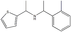 [1-(2-methylphenyl)ethyl][1-(thiophen-2-yl)ethyl]amine Struktur