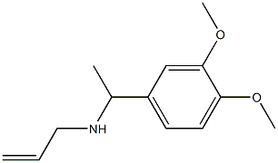 [1-(3,4-dimethoxyphenyl)ethyl](prop-2-en-1-yl)amine Struktur