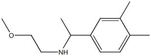 [1-(3,4-dimethylphenyl)ethyl](2-methoxyethyl)amine Struktur