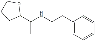 [1-(oxolan-2-yl)ethyl](2-phenylethyl)amine Struktur