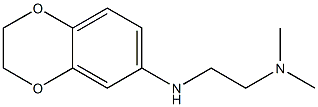 [2-(2,3-dihydro-1,4-benzodioxin-6-ylamino)ethyl]dimethylamine Struktur