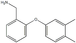 [2-(3,4-dimethylphenoxy)phenyl]methanamine Struktur