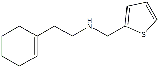 [2-(cyclohex-1-en-1-yl)ethyl](thiophen-2-ylmethyl)amine Struktur