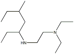 [2-(diethylamino)ethyl](5-methylheptan-3-yl)amine Struktur