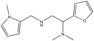 [2-(dimethylamino)-2-(furan-2-yl)ethyl][(1-methyl-1H-pyrrol-2-yl)methyl]amine Struktur