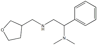 [2-(dimethylamino)-2-phenylethyl](oxolan-3-ylmethyl)amine Struktur